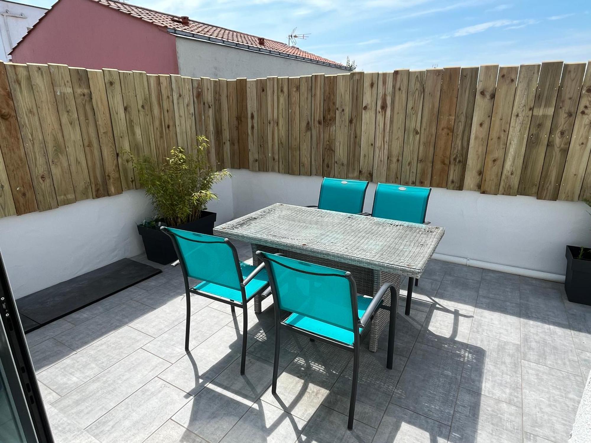 La Tranquilite Bleue - Maison Avec Parking Cloture Les Sables-dʼOlonne Exteriör bild